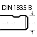 Schaft DIN1835-B